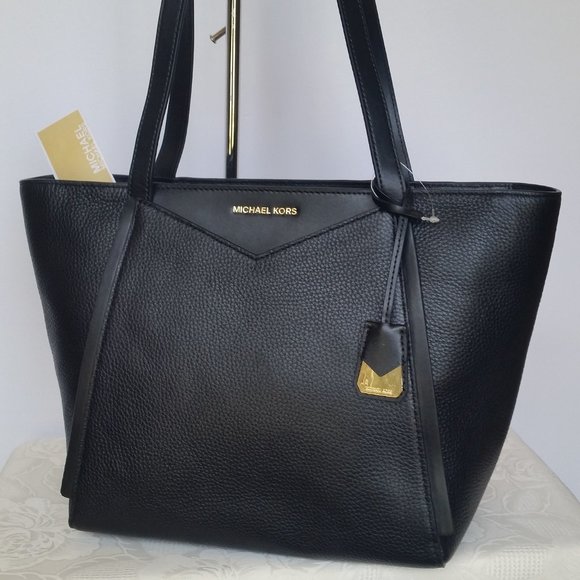 MICHAEL KORS Whitney Small Top Zip Leather Tote - Picture 5 of 16